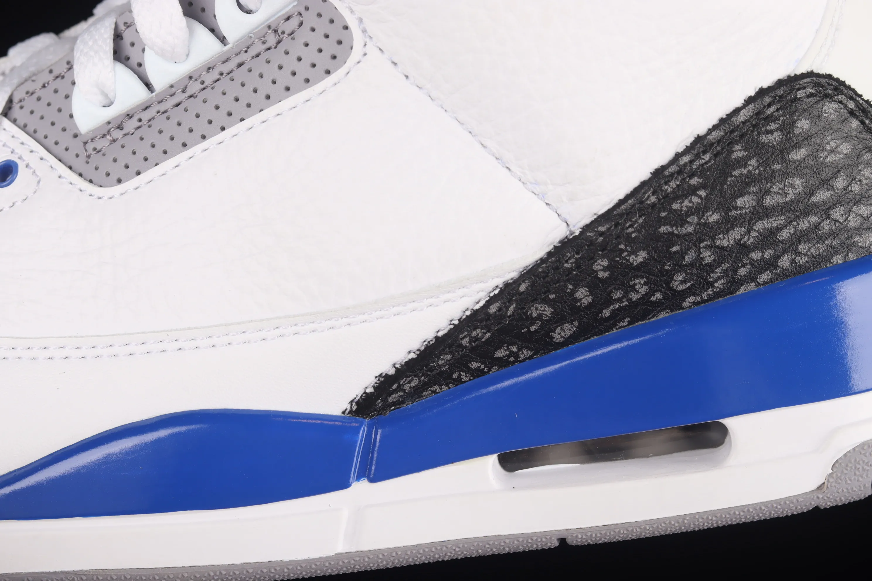 All categories Air Jordan Jordan series basketball shoes Air Jordan 3 foreign trade version Air Jordan 3 "Racer Blue" AJ3 Joe 3 Racing Blue CT8532-145